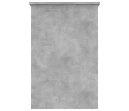 Rakstāmgalds, Betona Pelēks, 100X50X76 Cm, Inženierijas Koks Vidaxl