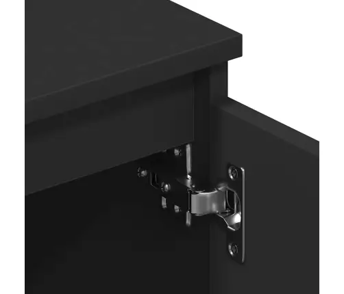 Tv Skapītis, Melns, 140X40X35,5 Cm, Inženierijas Koks Vidaxl