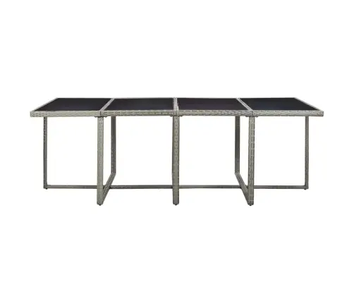 13-Daļīgs Dārza Mēbeļu Komplekts Ar Matračiem, Pe Pinums Vidaxl