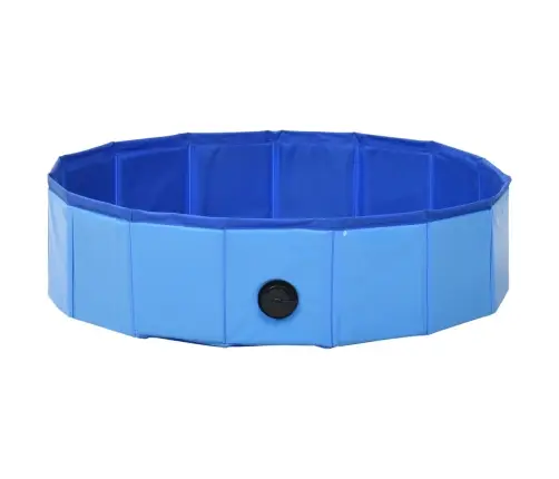 Kokkupandav Koertebassein, Sinine, 80 X 20 cm Pvc