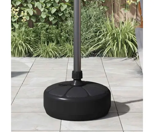 Päevavarju Alus, Liiva/Veega Täidetav, 15 L, Must