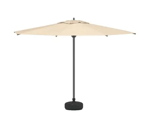 Päevavarju Alus, Liiva/Veega Täidetav, 15 L, Must