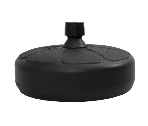 Päevavarju Alus, Liiva/Veega Täidetav, 15 L, Must