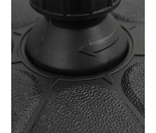 Päevavarju Alus, Liiva/Veega Täidetav, 15 L, Must