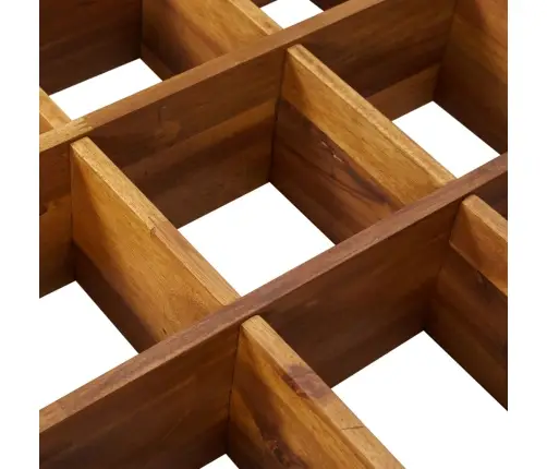 Garšaugu Kaste, Akācijas Masīvkoks, 60X60X15 Cm Vidaxl