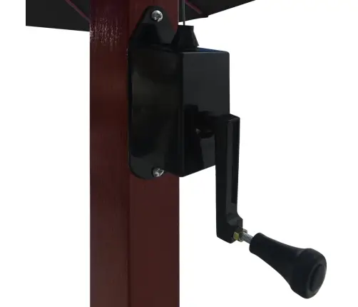 Iekarams Saulessargs Ar Koka Kātu, 400X300 Cm, Melns Vidaxl