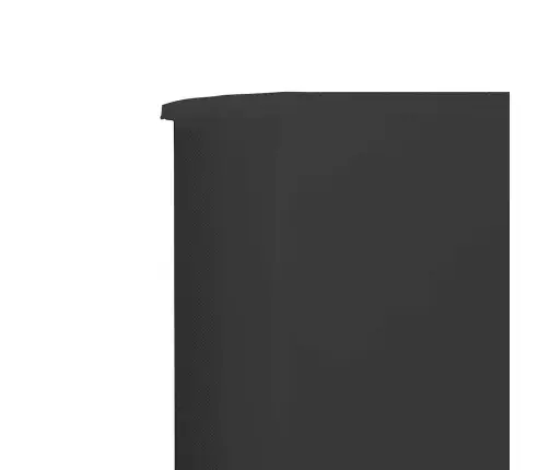 Uždanga Nuo Vėjo, 5 Plokštės, Antracito, 600X80cm Audinys Uždanga Nuo Vėjo, 5 Plokštės, Antracito, 600X80cm Audinys