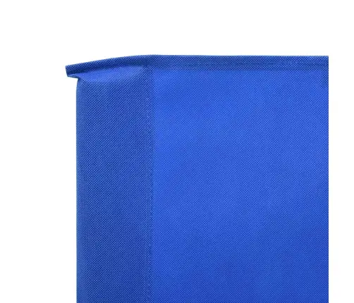 Uždanga Nuo Vėjo, 5 Plokštės, Žydra, 600X120cm Audinys Uždanga Nuo Vėjo, 5 Plokštės, Žydra, 600X120cm Audinys
