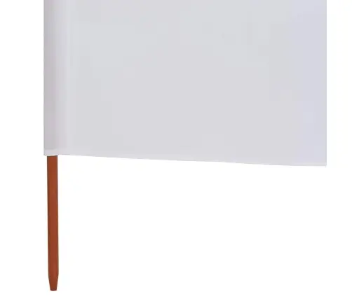 5 Paneļu Vēja Aizsargsiets, Smilšu Balts, 600X160 Cm, Audums Vidaxl 5 Paneļu Vēja Aizsargsiets, Smilšu Balts, 600X160 Cm, Audums Vidaxl