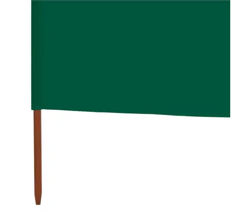 6 Paneļu Vēja Aizsargsiets, Zaļš, 800X160 Cm, Audums Vidaxl