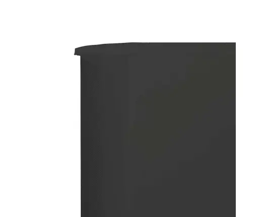 9 Paneļu Vēja Aizsargsiets, Pelēks, 1200X160 Cm, Audums Vidaxl