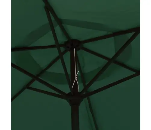 Saulessargs, Zaļš, 200X224 Cm, Alumīnijs Vidaxl