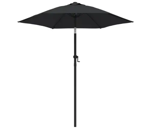 Saulessargs, Melns, 200X224 Cm, Alumīnijs Vidaxl