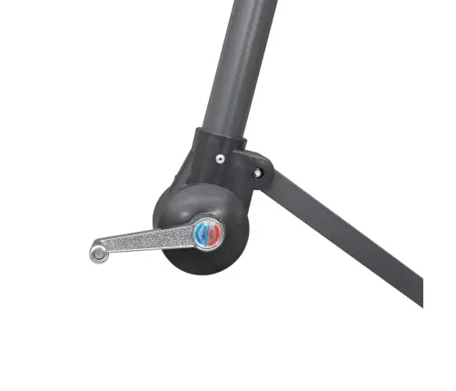 Rippuv Päikesevari, Roheline, 3 M Alumiiniumist Postiga