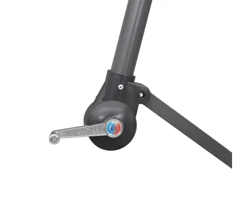 Saulessargs, Iekarams, 3 M, Alumīnija Kāts, Vīnsarkans Vidaxl