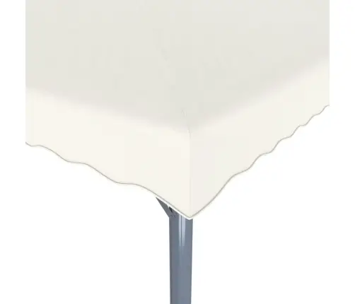 Dārza Nojume, 400X300 Cm, Krēmkrāsa, Alumīnijs Vidaxl