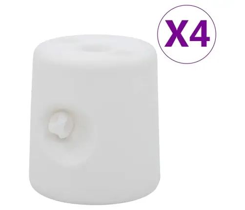 Dārza Nojumes Atsvari, 4 Gab., Pe, Balti Vidaxl