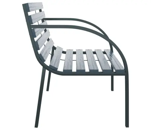 Dārza Sols, 120 Cm, Pelēks Koks Vidaxl