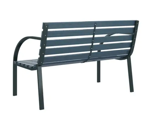 Dārza Sols, 120 Cm, Pelēks Koks Vidaxl