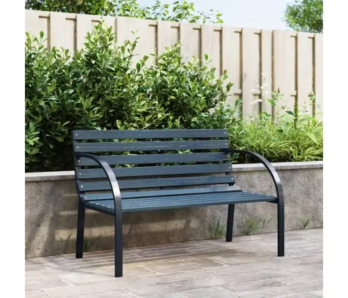 Dārza Sols, 120 Cm, Pelēks Koks Vidaxl