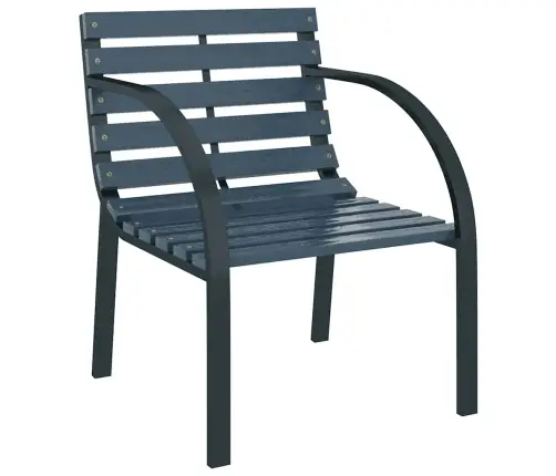 Sodo Kėdės, 2Vnt., Pilkos Spalvos, Mediena