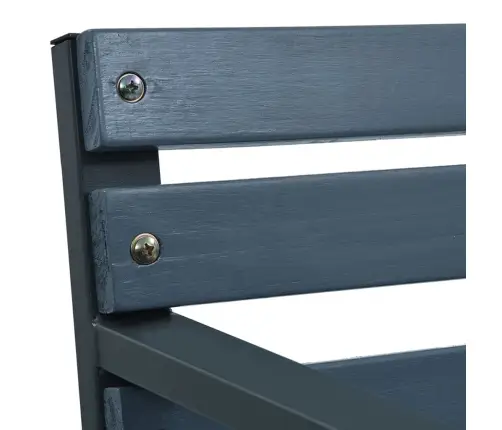 Sodo Kėdės, 2Vnt., Pilkos Spalvos, Mediena