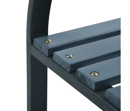 Sodo Kėdės, 2Vnt., Pilkos Spalvos, Mediena