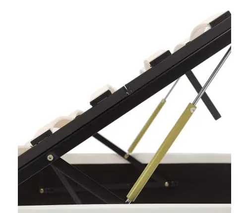 Lovos Rėmas Su Daiktadėže, Baltas, 180X200cm Dirbtinė Oda