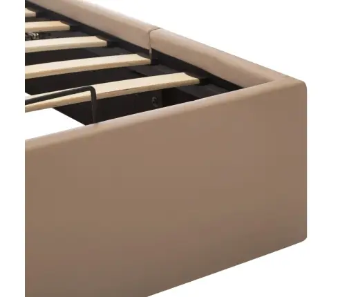 Hüdrauliline Hoiukastiga Voodiraam Kunstnahk 180X200 Cm