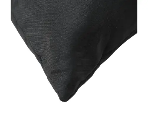 Palešu Spilveni, 3 Gab., Audums, Melns Vidaxl