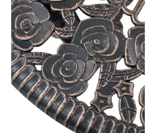 Bistro Baldų Komplektas, 3 Dalių, Lietas Aliuminis