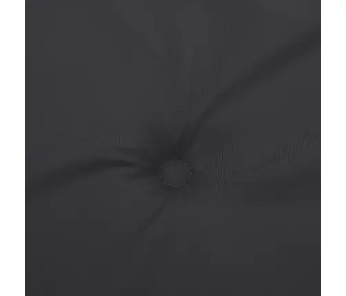 Kõrge Seljatoega Toolipadjad 4 Tk, Must, 120X50X3 cm Kangas