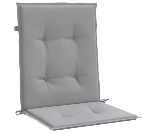 Sodo Kėdės Pagalvėlės, 2Vnt., Pilkos, Audinys