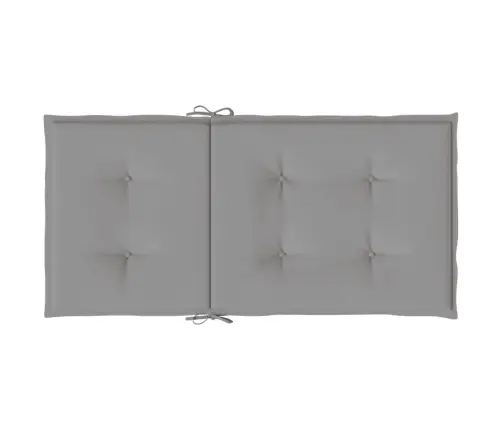 Sodo Kėdės Pagalvėlės, 2Vnt., Pilkos, Audinys