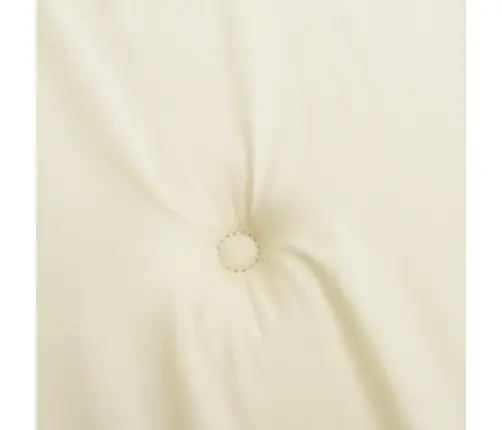 Dārza Krēslu Spilveni, 2 Gab., Krēmkrāsas, 100X50X3 Cm, Audums Vidaxl