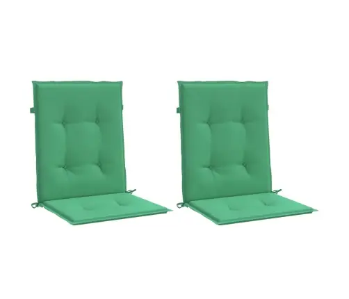 Madala Seljatoega Toolipadjad 2 Tk Roheline 100X50X7 Cm Kangas