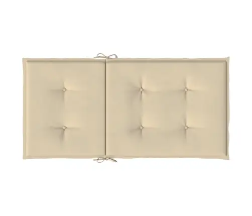 Madala Seljatoega Toolipadjad 2 Tk Beež 100X50X7 Cm Kangas