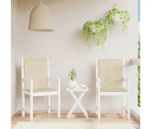 Madala Seljatoega Toolipadjad 2 Tk Beež 100X50X7 Cm Kangas