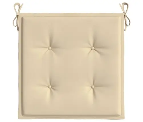 Aiatooli Istmepadjad 2 Tk, Beež, 50X50X4 cm Kangas