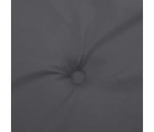 Dārza Sola Matracis, 200X50X4 Cm, Audums, Antracītpelēks Vidaxl