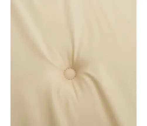 Dārza Sola Matracis, 150X50X4 Cm, Audums, Bēšs Vidaxl