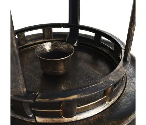 Putnu Barotava Ar Solārām Led Gaismām, Plastmasa Vidaxl