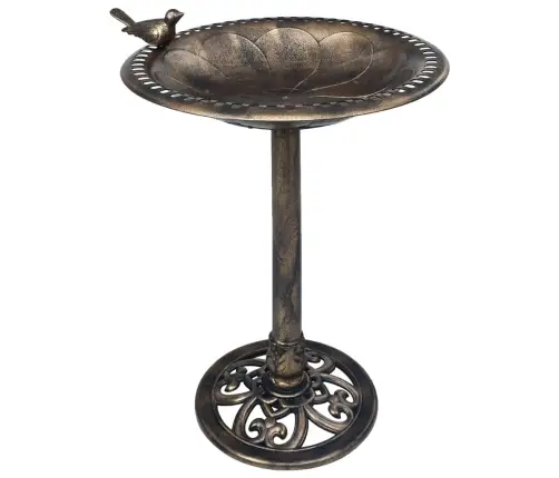 Sodo Paukščių Prausykla, Bronzinės Spalvos, Plastikas