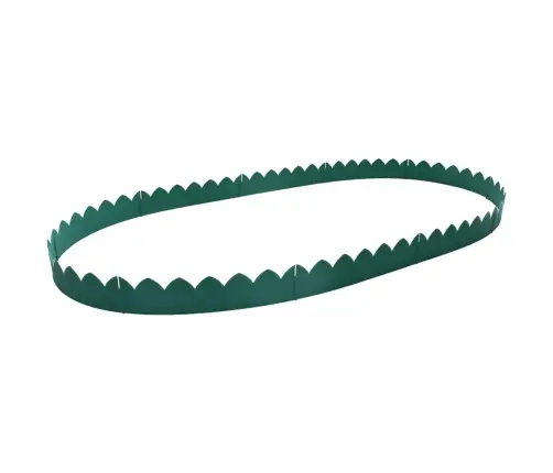 Zāliena Apmales, 10 Gab., Zaļas, 65X15 Cm, Pp Vidaxl