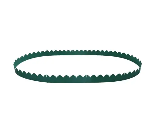 Zāliena Apmales, 10 Gab., Zaļas, 65X15 Cm, Pp Vidaxl