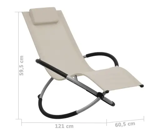 Laste Lamamistool, Teras, Kreemjasvalge