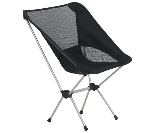 Kempinga Krēsli Ar Somu, 2 Gab., 54X50X65 Cm, Alumīnijs Vidaxl