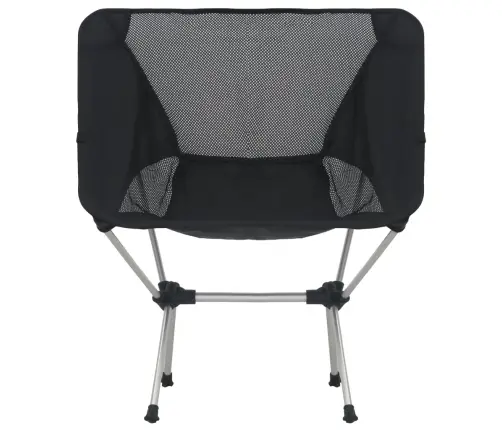 Kempinga Krēsli Ar Somu, 2 Gab., 54X50X65 Cm, Alumīnijs Vidaxl