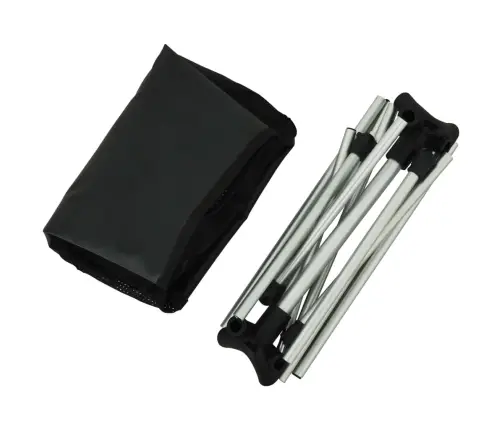 Kempinga Krēsli Ar Somu, 2 Gab., 54X50X65 Cm, Alumīnijs Vidaxl