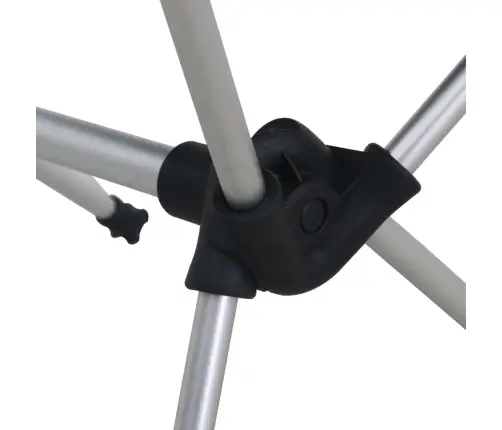 Kempinga Krēsli Ar Somu, 2 Gab., 54X50X65 Cm, Alumīnijs Vidaxl